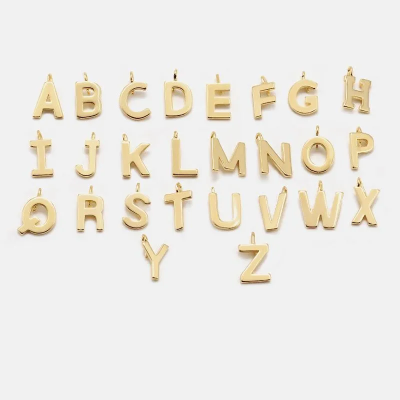 26 tsab ntawv thawj zaug pendant Charm