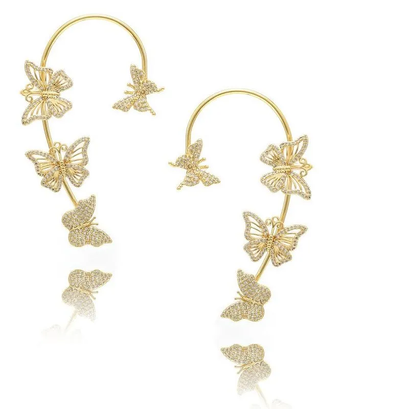 Npauj Npaim Earring Cuff Kub Plated