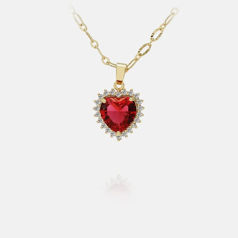 Classic Silver Heart Pendant Liab