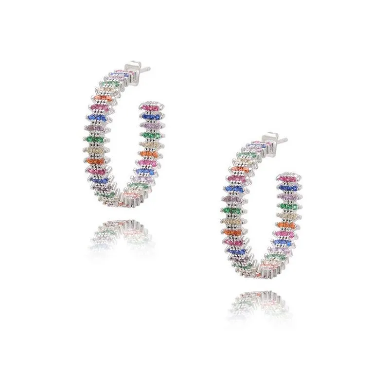 Muaj yeeb yuj Hoop Earring rau poj niam