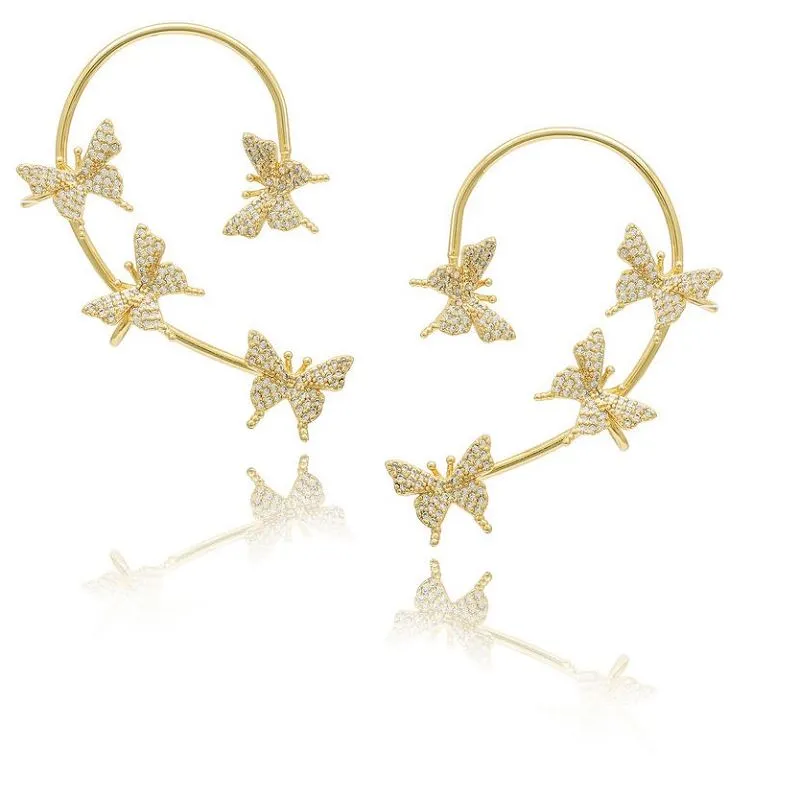 Tshiab Fashion Loj Earring Cuff