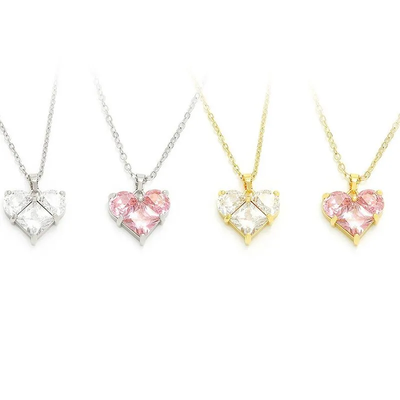 Lub plawv Romantic Pendant Kub Plated