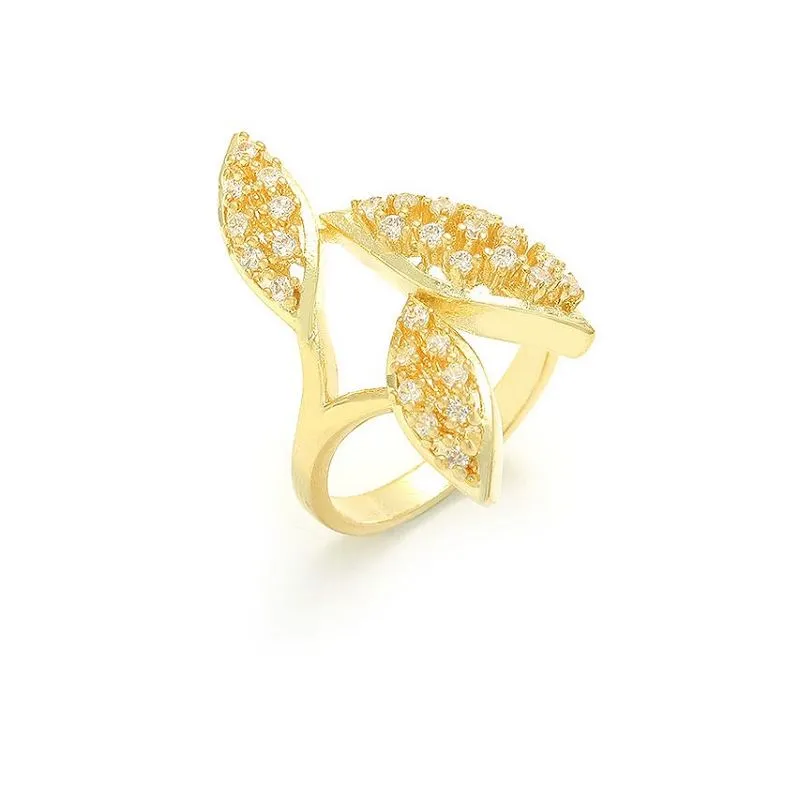 Silver Leaf Shape Ntiv Nplhaib